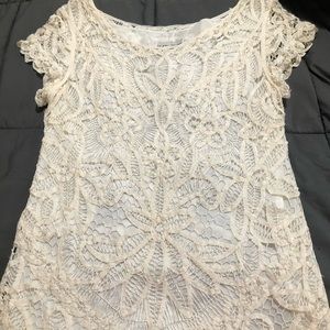 Plaza South lace blouse
